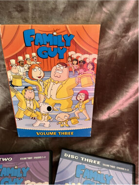 Family Guy Volume Three 3 DVD Box Set